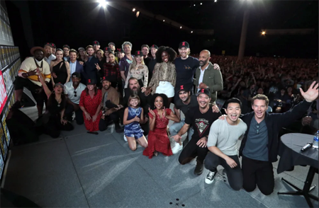 The cast of MCU phase 4 at SDCC.
